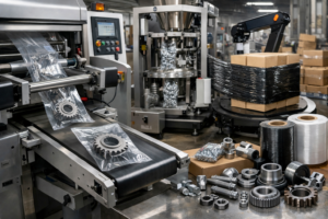 Máquina de embalar peças